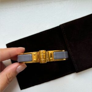 Hermes Narrow Enamel Bracelet